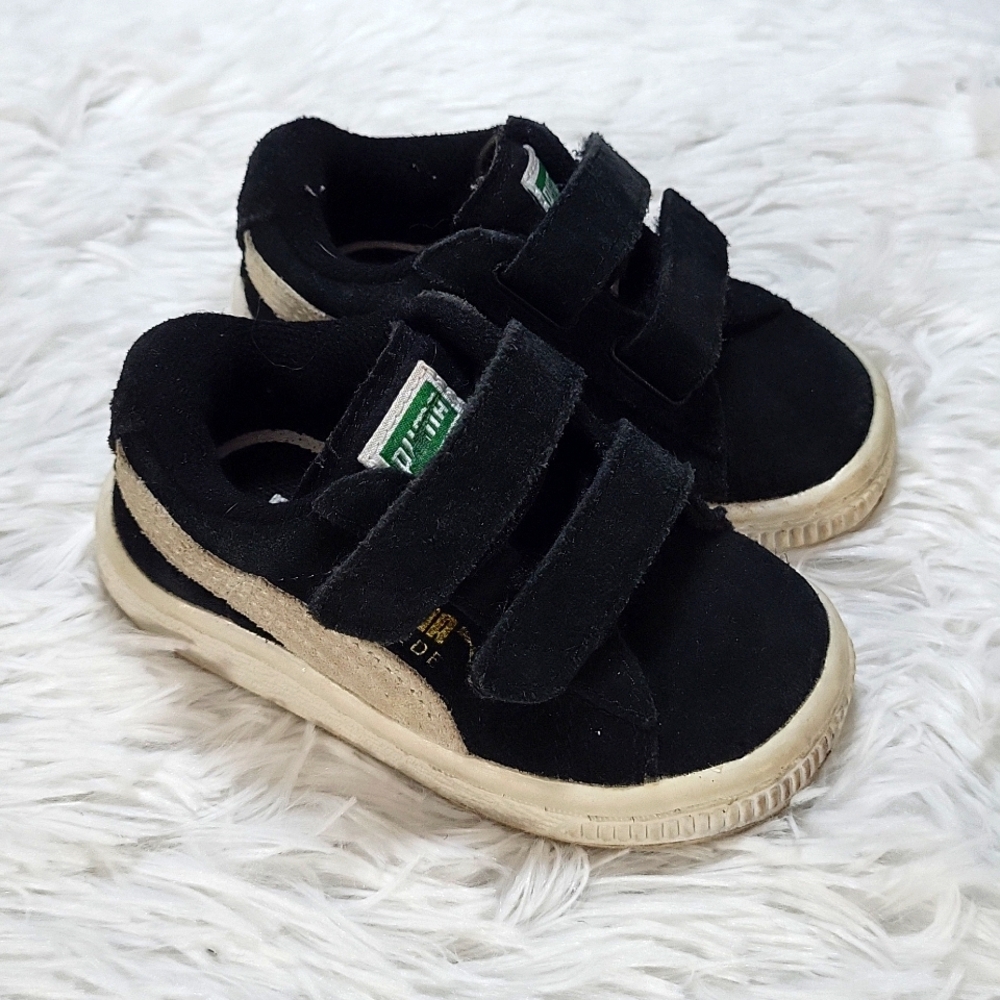 Puma Suede Classic 2 Velcro Straps, Infant Size 3